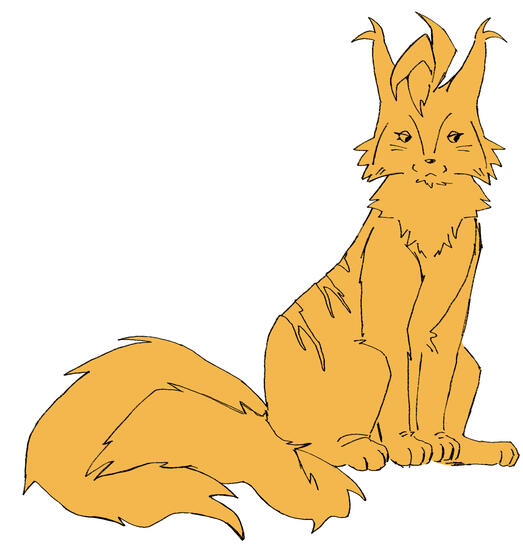 Flat colored